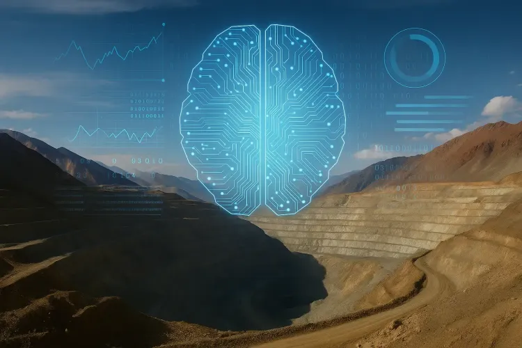 Imagen ilustrativa para la noticia: La adopción de inteligencia artificial avanza en minería y recursos naturales, pero persisten desafíos estratégicos | Panorama Minero