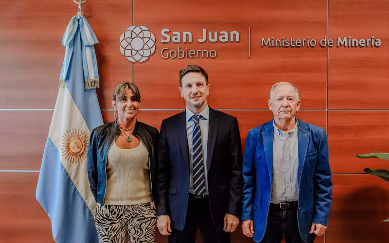 Illustrative image for the news: San Juan: the change of authorities at IPEEM was decided | Panorama Minero