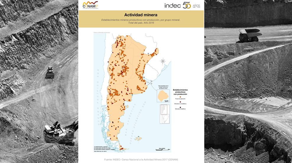 Imagen ilustrativa para la noticia: Se conocieron los resultados del Censo Nacional Minero: la industria vuelve a contar con estadísticas oficiales | Panorama Minero