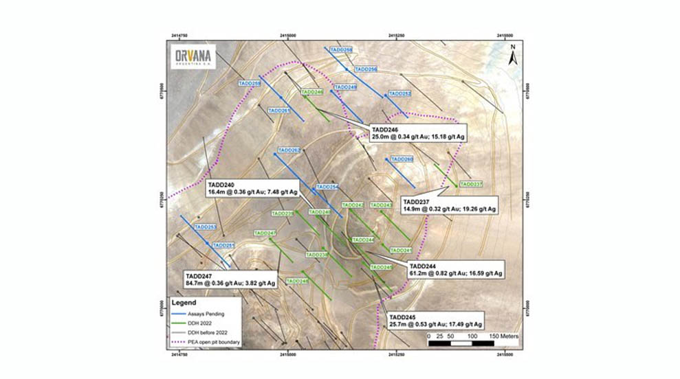 Imagen ilustrativa para la noticia: Orvana informa importantes resultados de la campaña perforatoria en Taguas | Panorama Minero