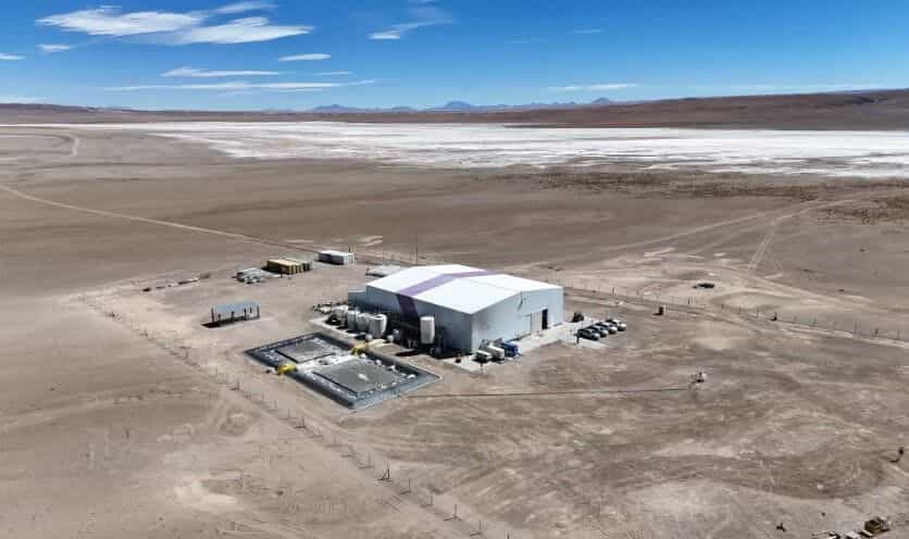 Imagen ilustrativa para el artículo: Lilac: Éxito de las operaciones de su planta de demostración de litio en Jujuy