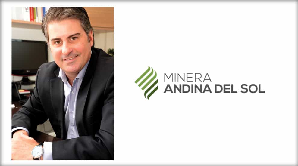 Marcelo Álvarez pasa a Minera Andina del Sol y deja Goldcorp