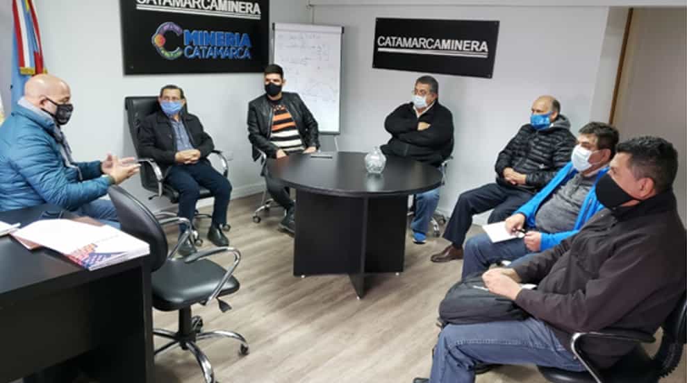 En Catamarca, el Ministerio de Minería y la Intersindical analizaron el presente y futuro de la actividad