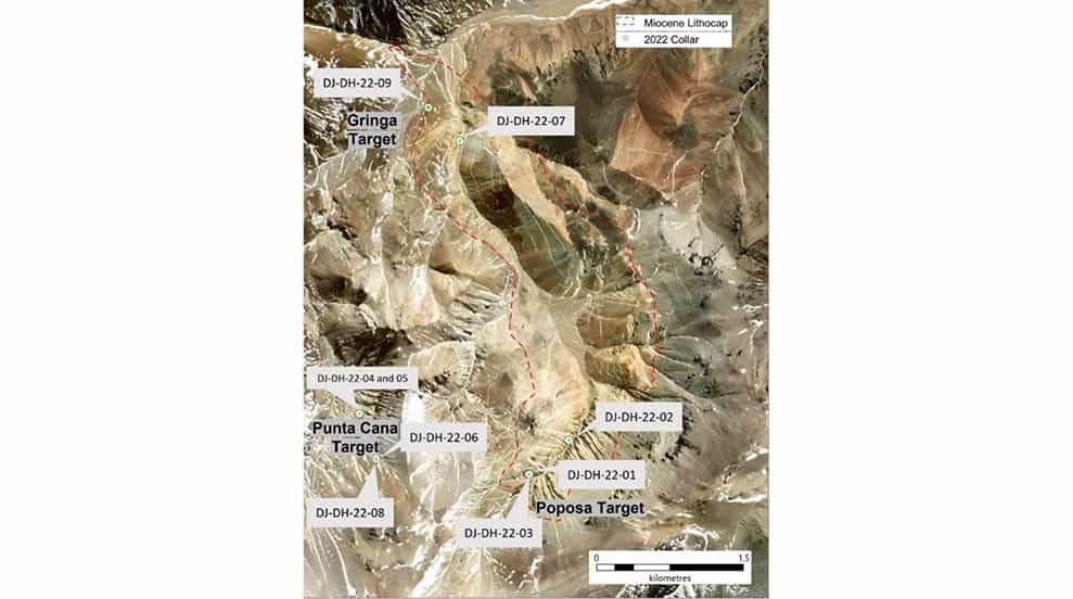 Imagen ilustrativa para el artículo: Don Julio: Sable anuncia resultados positivos de perforación y apoyo de South32 para la segunda fase de perforación