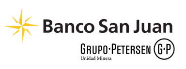 BANCO SAN JUAN - UNIDAD MINERA GRUPO PETERSEN Logo