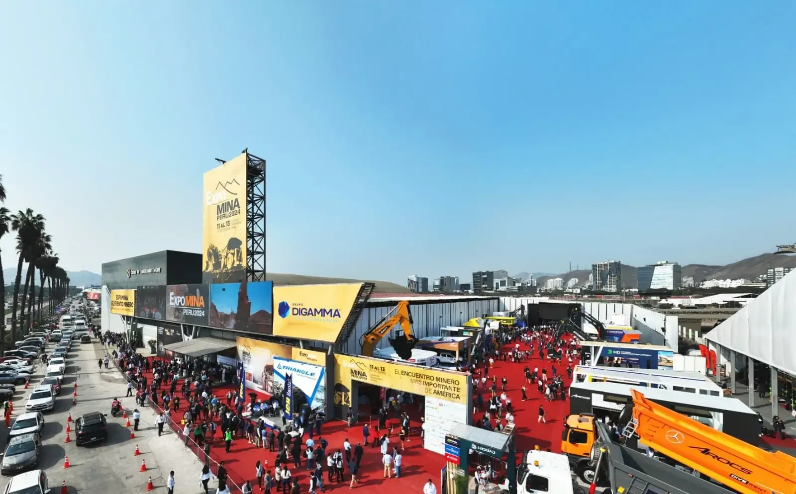 Eventos: EXPOMINA Perú se ubica entre las cinco exposiciones con mayor superficie de exhibición a nivel global