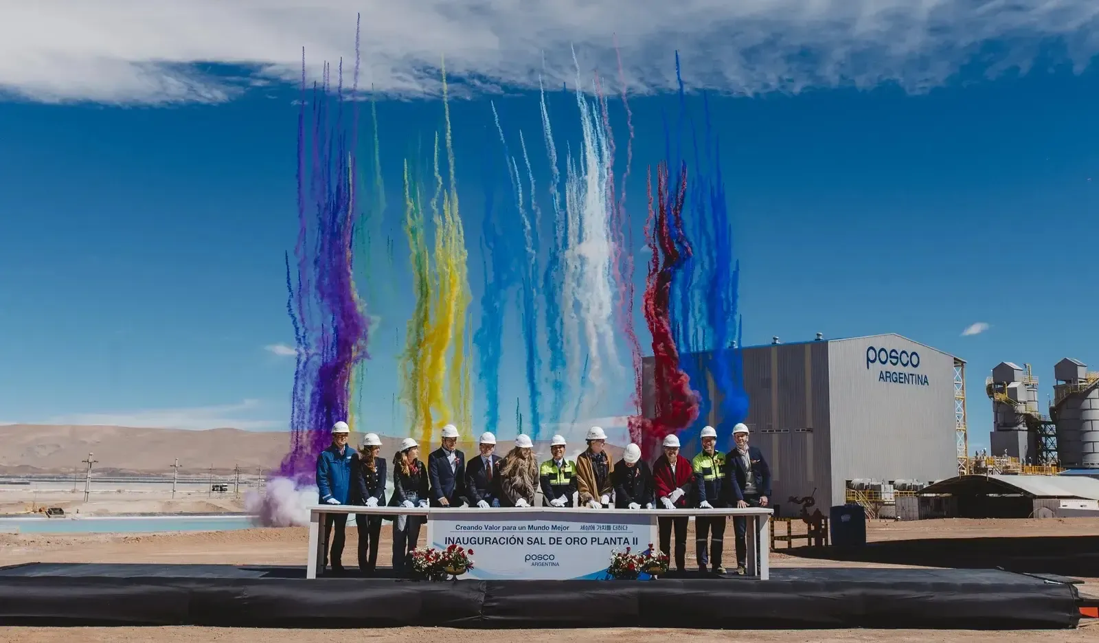 POSCO pone en marcha la Planta II de Sal de Oro marcando el inicio de inversiones RIGI en minería argentina