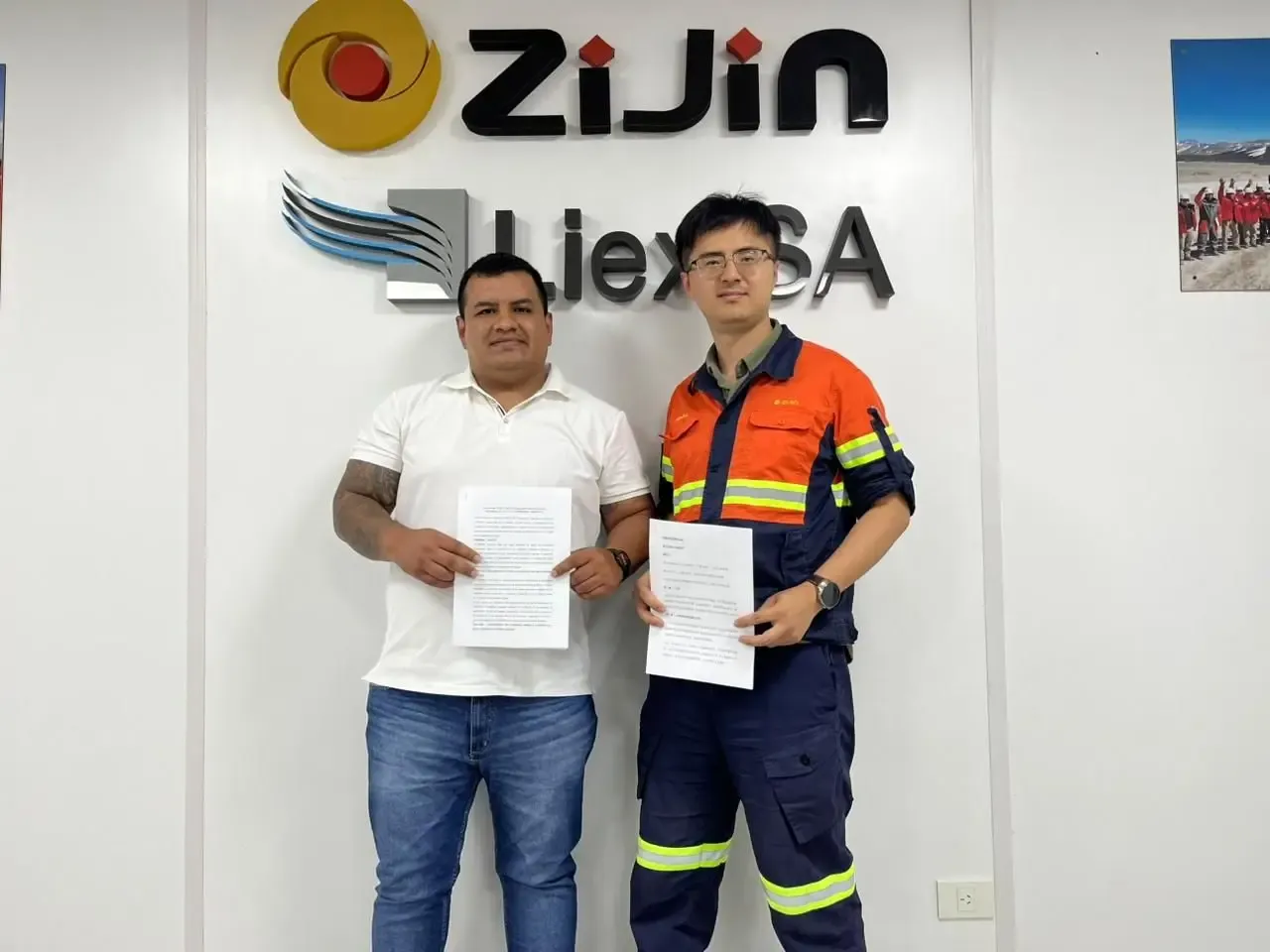 Zijin y la Cámara de Proveedores de Tinogasta trabajan en una obra hídrica clave para la comunidad