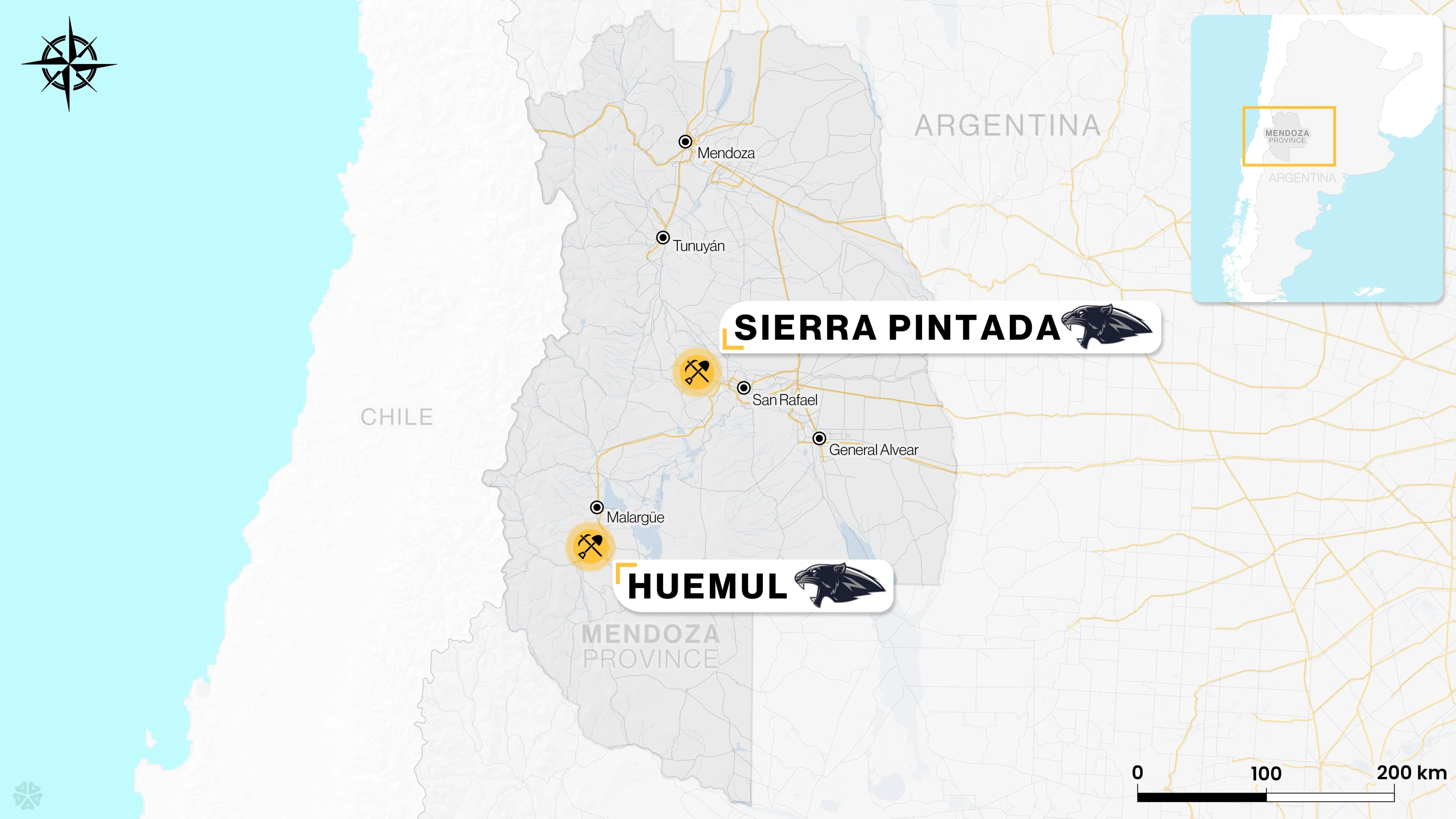 Illustrative image for the news: Huemul Activates Its Exploration Program with Timeline, Planned Drilling, and a US$1.1 Million Investment | Panorama Minero