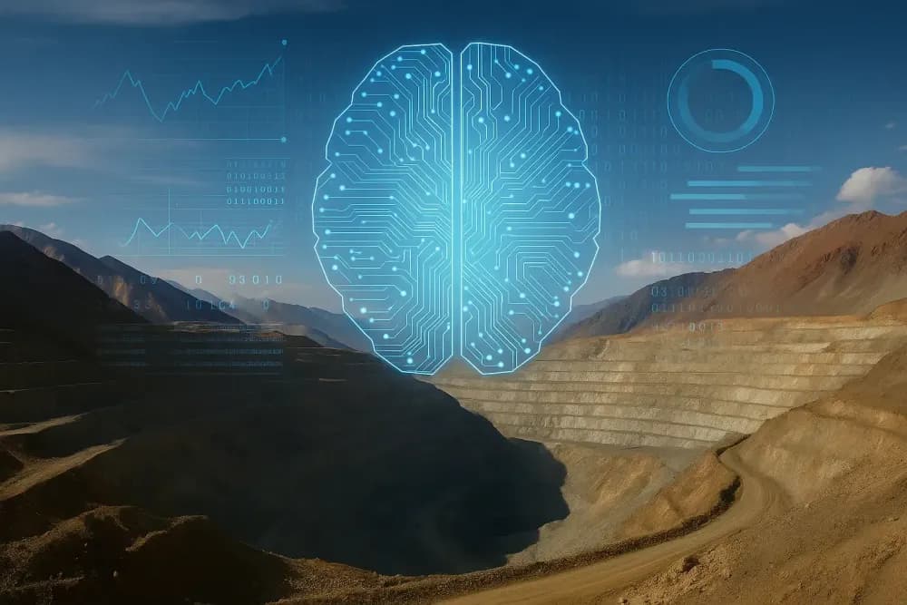 Illustrative image for the news: Artificial Intelligence Adoption Advances in Mining and Natural Resources, but Strategic Challenges Remain | Panorama Minero