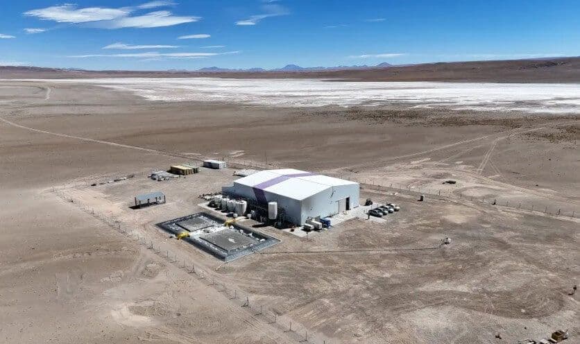 Lilac: Éxito de las operaciones de su planta de demostración de litio en Jujuy
