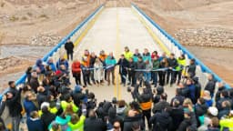 Imagen ilustrativa para la noticia: Glencore inauguró dos puentes en Calingasta y sumó una nueva infraestructura para el proyecto El Pachón