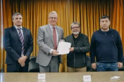 Imagen ilustrativa para la noticia: Vicuña y UOCRA acordaron condiciones laborales para el proyecto