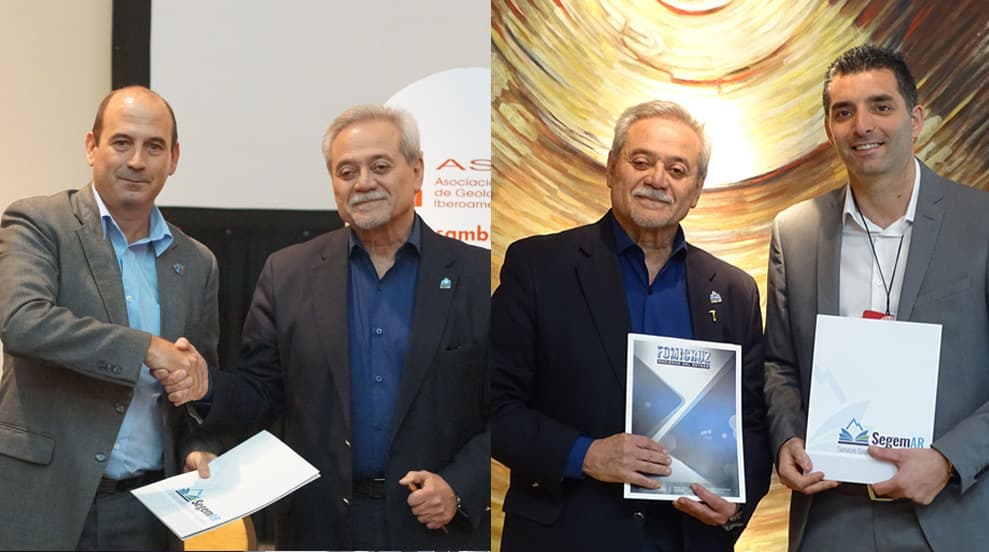 El SEGEMAR firmó convenios de cooperación con IGP-SGC (Cuba) y FOMICRUZ