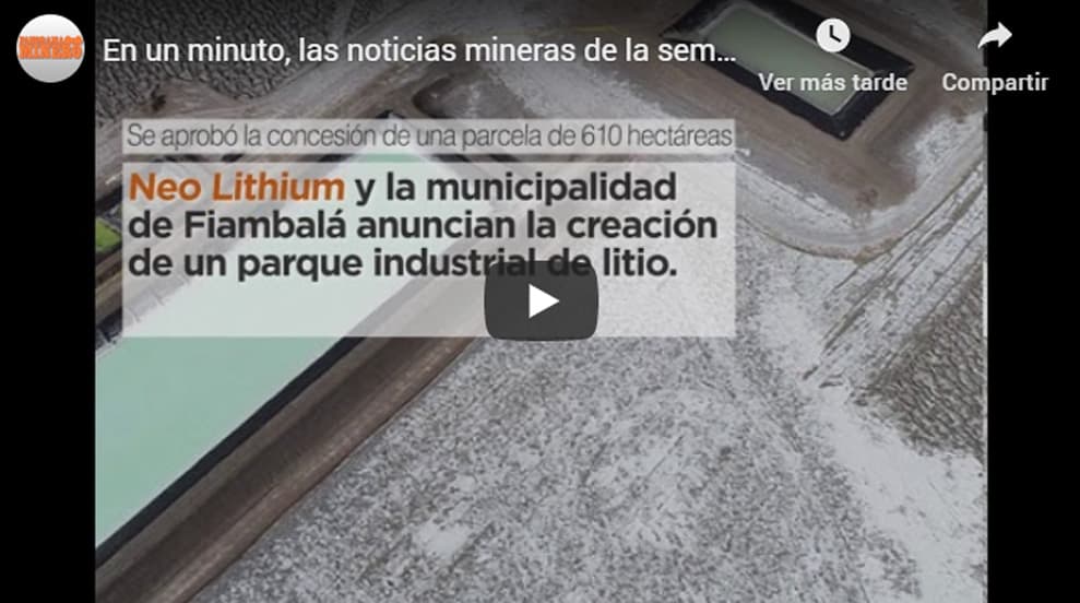#MineríaEnUnMinuto | Lo que está pasando en la minería argentina
