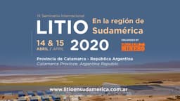 Imagen ilustrativa para la noticia: Catamarca será sede del 9° Seminario Internacional de Litio, el encuentro líder de la industria a nivel global