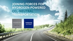 Imagen ilustrativa para la noticia: Grupo Volvo y Daimler Truck AG se unen para liderar el desarrollo del transporte sustentable a través de la producción a gran escala de celdas de combustible de hidrógeno