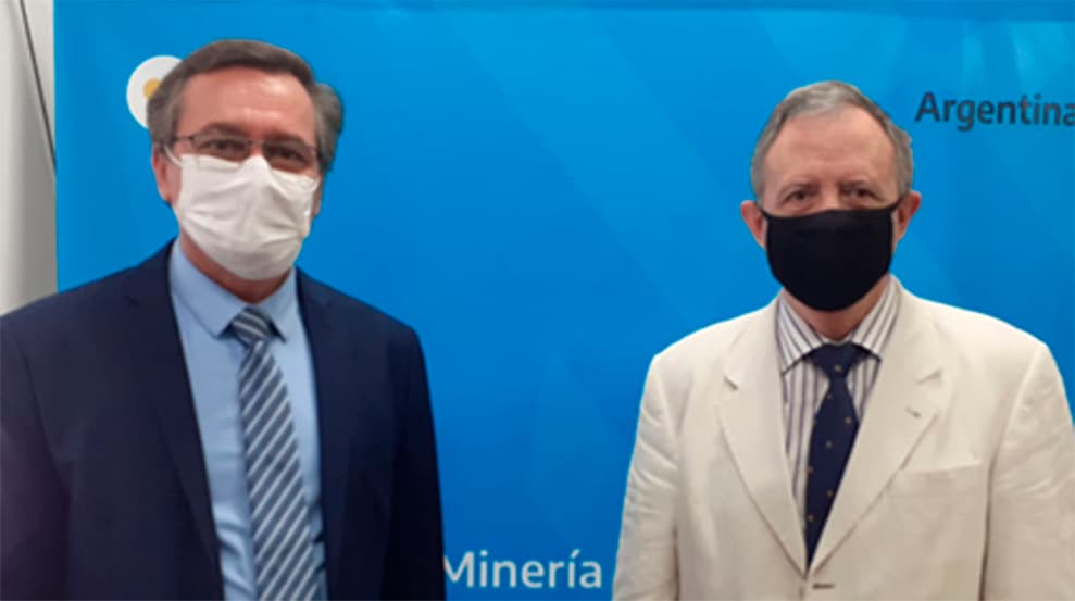 Imagen ilustrativa para la noticia: Alberto Hensel recibió al nuevo Embajador Argentino en Japón, Guillermo Hunt | Panorama Minero