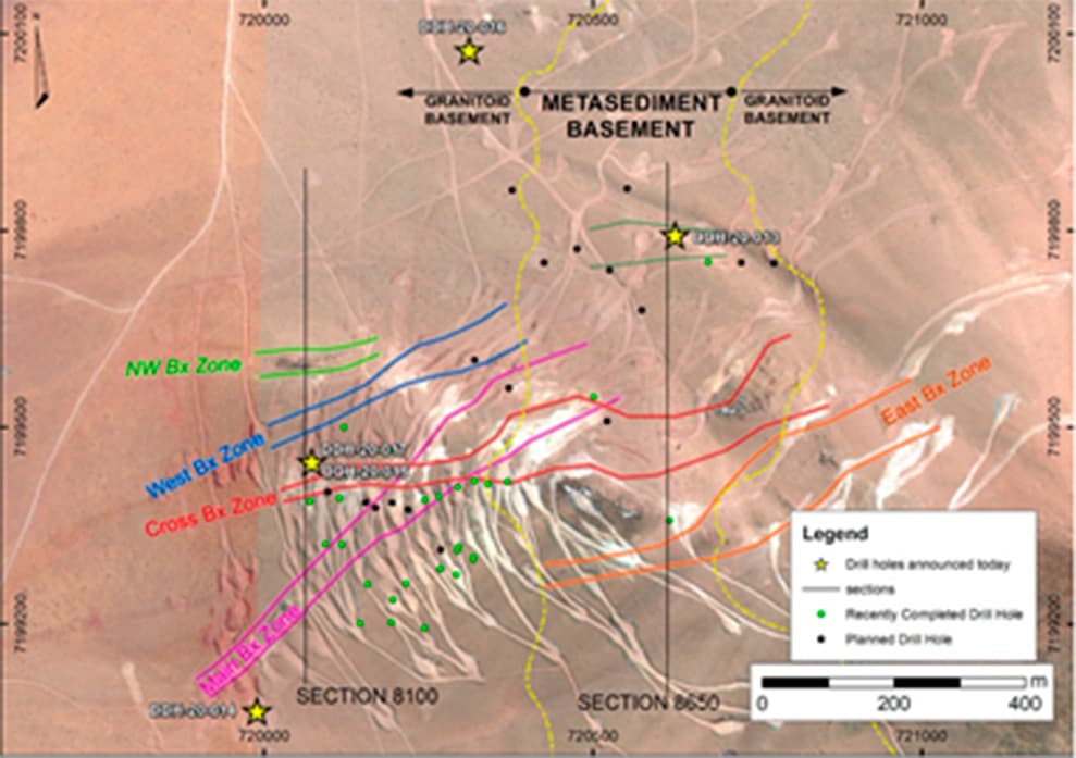 Imagen ilustrativa para la noticia: Diablillos: Perforaciones de AbraPlata interceptan zonas de mineralización de oro y plata cercanas a superficie | Panorama Minero