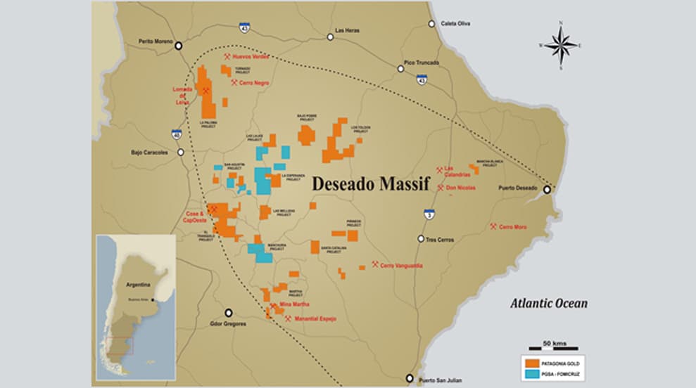 Imagen ilustrativa para la noticia: Patagonia Gold comenzará la perforación en proyecto de oro y plata en Santa Cruz | Panorama Minero