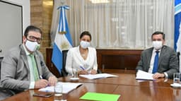 Imagen ilustrativa para la noticia: La Secretaría de Minería, el Gobierno de Rio Negro y el Municipio de SAO firmaron convenio de Remediación Ambiental