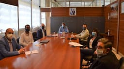 Imagen ilustrativa para la noticia: San Juan: El Ministerio de Minería se reunió con autoridades del emprendimiento Altar