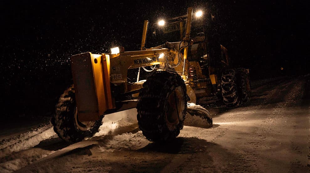 New Holland Construction se suma al Plan Integral de Mantenimiento Invernal de la Patagonia y Mendoza