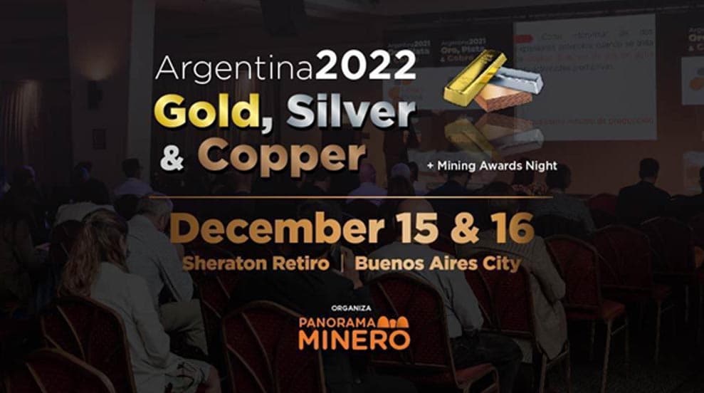 El último gran evento minero del año se realizará en Buenos Aires el 15 y 16 de diciembre