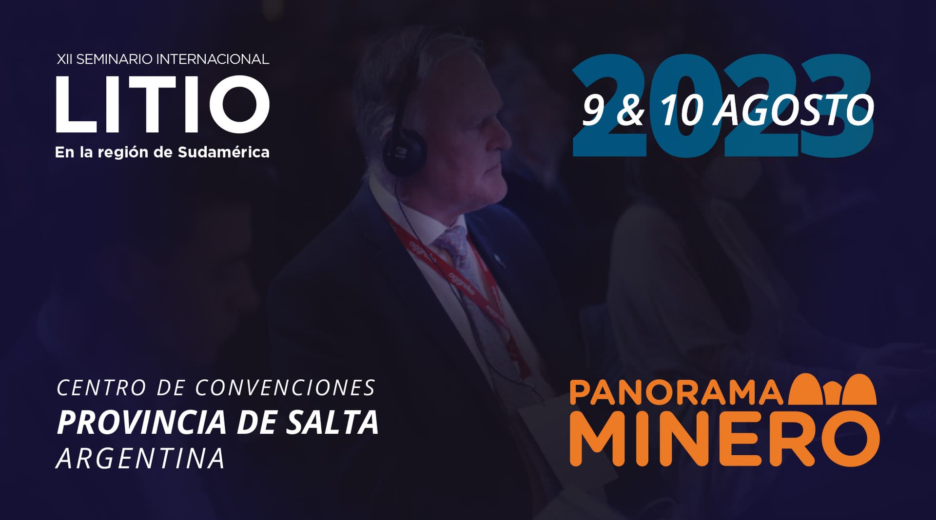 Menos de un mes para el principal evento de litio de la región