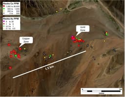 Imagen ilustrativa para la noticia: Sable Resources informó prometedores hallazgos de cobre y oro en su proyecto en San Juan