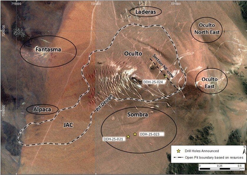 Imagen ilustrativa para la noticia: AbraSilver perfora el mejor intercepto de oro de su historia en Diablillos | Panorama Minero