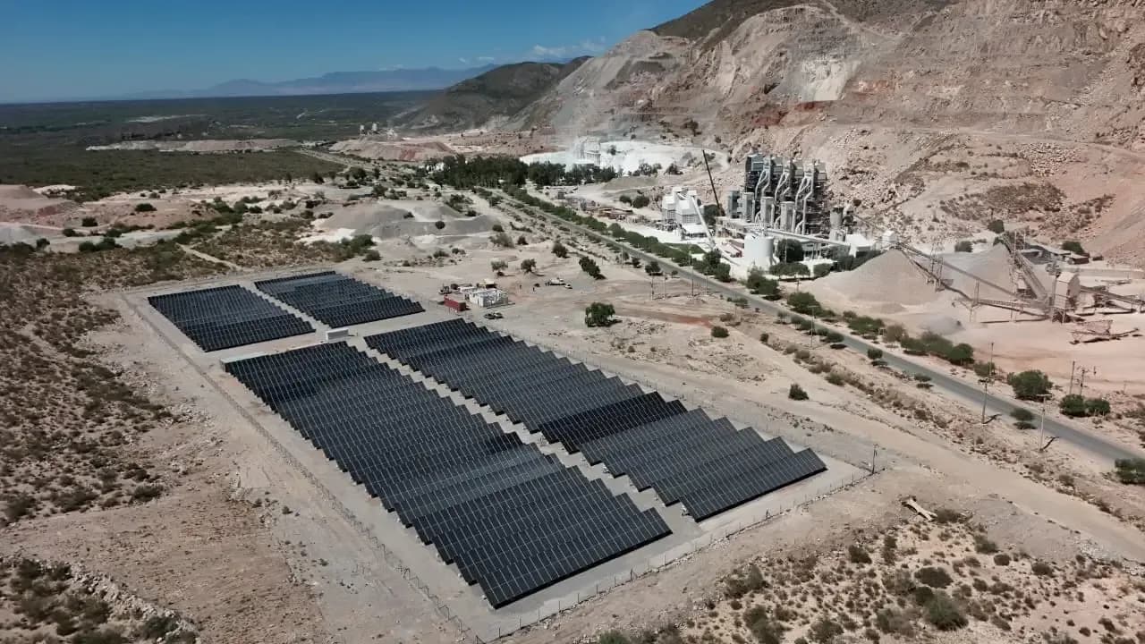 Caleras San Juan aumenta capacidad de parque fotovoltaico