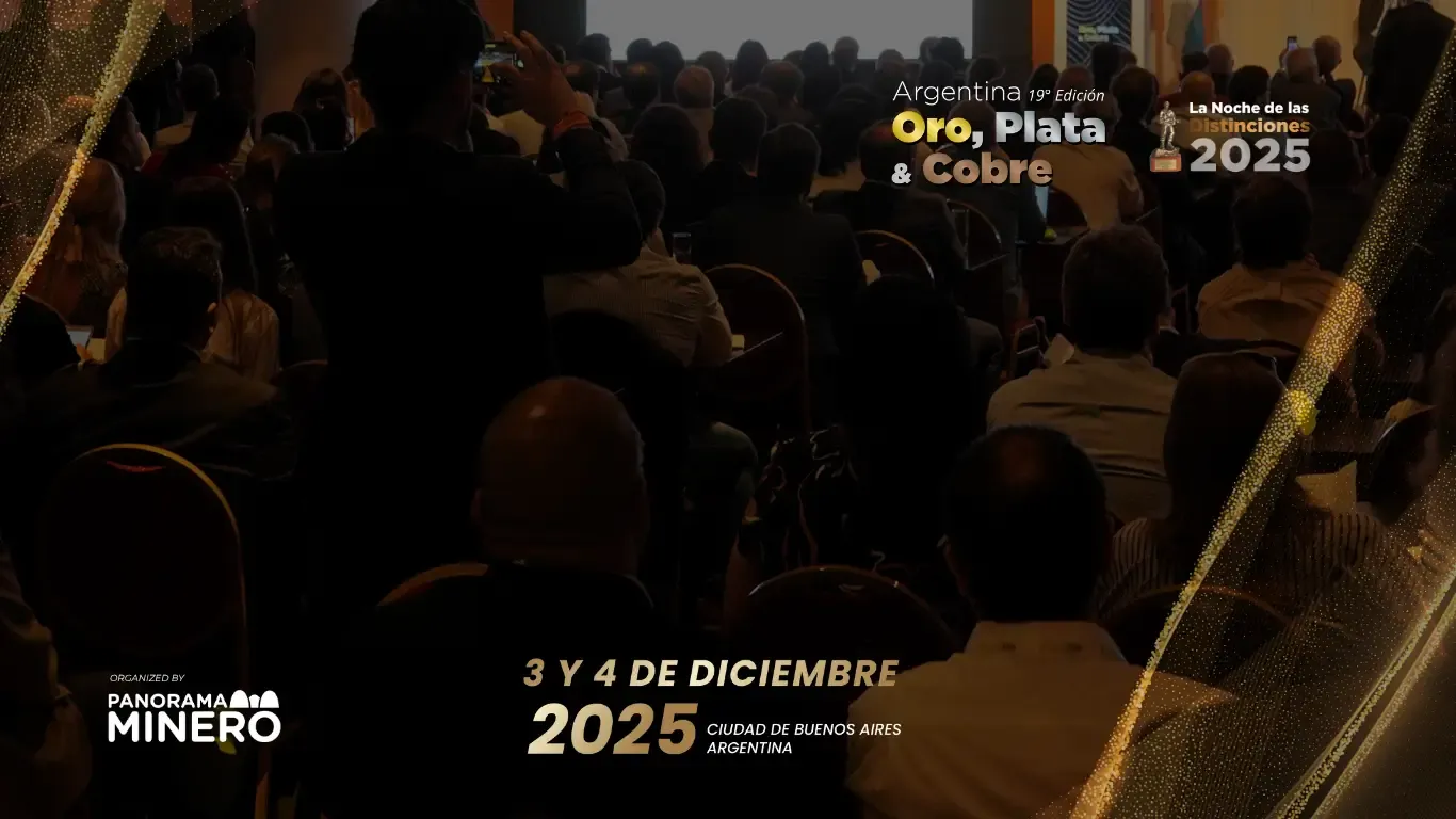 La minería argentina cierra el 2025 con un evento clave en Buenos Aires: inversiones, geopolítica, infraestructura y la gala anual del sector