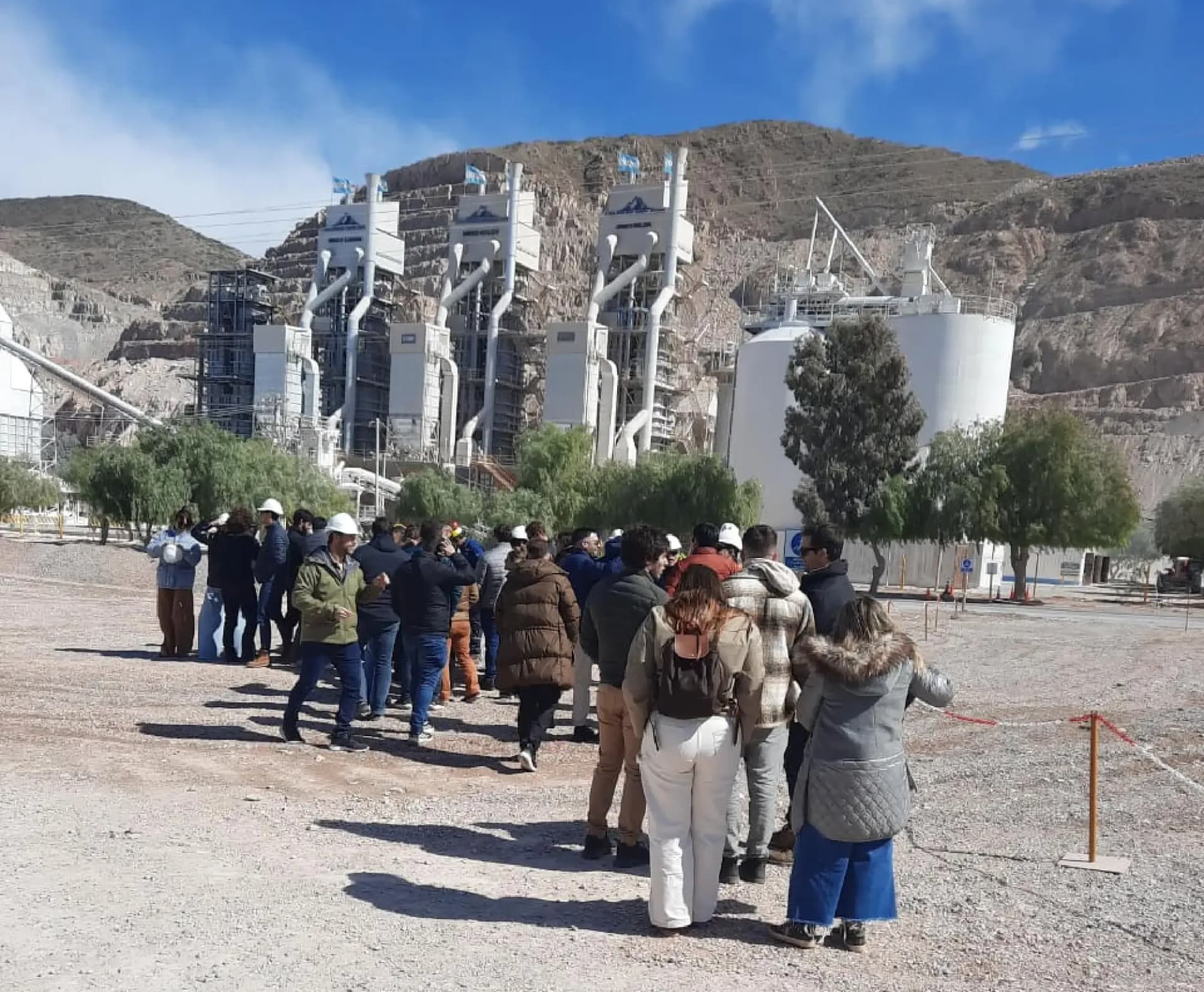 Delegación de Empresarios Visita Caleras San Juan