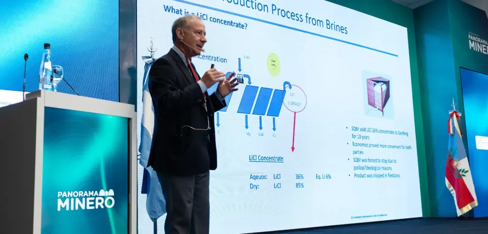 Imagen ilustrativa para la noticia: El debate por el valor agregado del litio: visiones cruzadas sobre el futuro industrial del mineral | Panorama Minero
