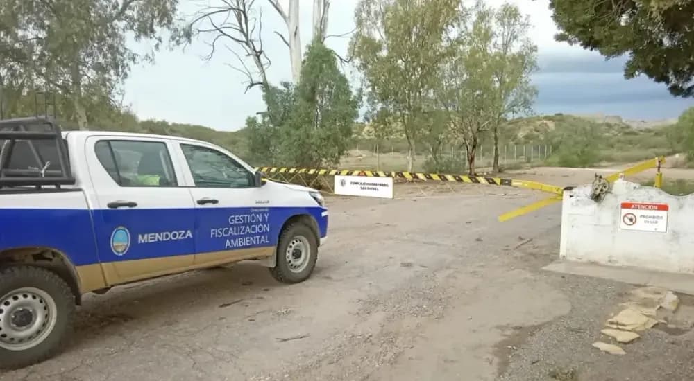 Illustrative image for the news: Sierra Pintada: Mendoza Government and Irrigation Authority Rule Out Incidents After Storms and Reaffirm Remediation Progress | Panorama Minero