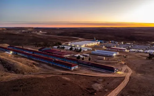 Imagen ilustrativa para la noticia: Cerro Vanguardia: La producción trimestral de oro se mantuvo prácticamente sin cambios interanuales | Panorama Minero