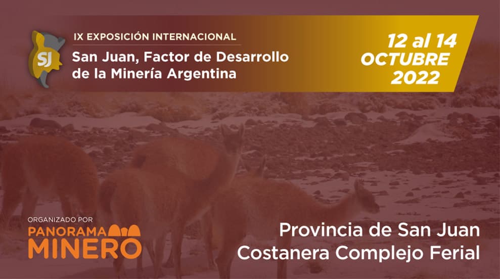 Imagen ilustrativa para la noticia: “La expo de la gente”: del 12 al 14 de octubre se realizará la Exposición Internacional San Juan Minera 2022 | Panorama Minero